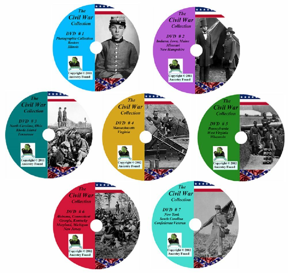1004 Civil War Books - Ultimate Collection - History & Genealogy On Dvd/cd